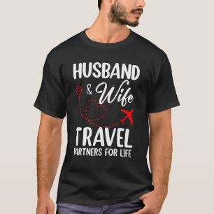 Camiseta Pareja De Viaje De Marido Y Esposa M