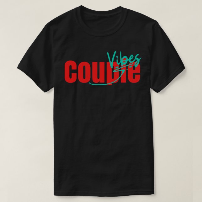 Camiseta Pareja de Vibes (Diseño del anverso)
