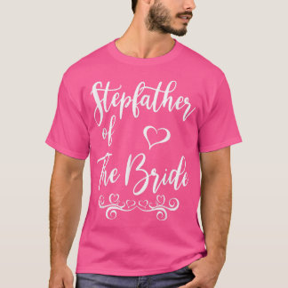 Camiseta Pareja del padrastro de la novia y el Boda de Groo