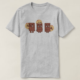 Camiseta Pareja divertida de amor Pancake Comer Choco
