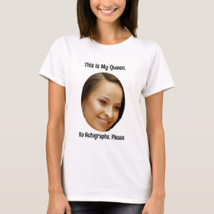 Camiseta Pareja Divertida Foto Personalizada Cara Personali