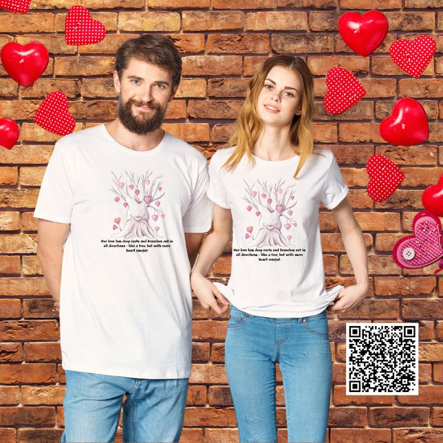 Camiseta Pareja divertida que coincide con San Valentín de  (Subido por el creador)