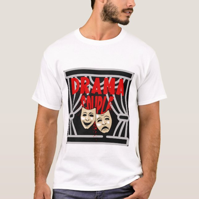 Camiseta Pareja dramática - AMOR (Anverso)