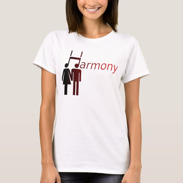 Camiseta Pareja en Armonía (Anverso)