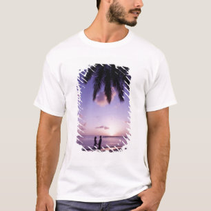 Camiseta Pareja en la playa, Windjammer Landing, Santa Lucí