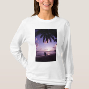 Camiseta Pareja en la playa, Windjammer Landing, Santa Lucí