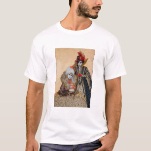 Camiseta Pareja en traje de carnaval, Venecia