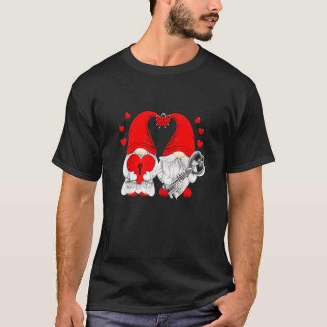 Camiseta Pareja Enamorada Feliz Día de San Valentín Diverti (Anverso)
