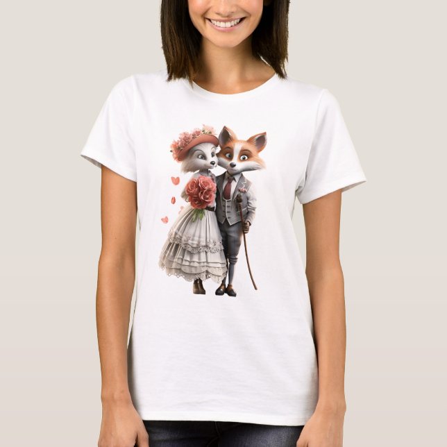 Camiseta Pareja Foxy (Anverso)
