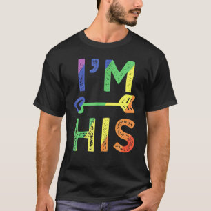 Camiseta Pareja gay coincidiendo Yo soy su orgullo Lgbt