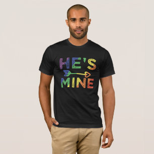 Camiseta Pareja gay masculina coincide con orgullo LGBT