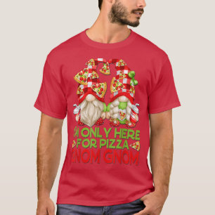 Camiseta Pareja Gnome divertida para el Día de la Pizza - S