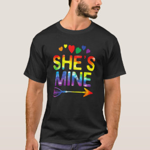 Camiseta Pareja lesbiana: El orgullo Lgbt está en juego con