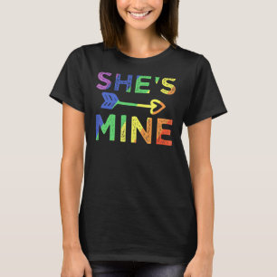 Camiseta Pareja lesbiana: El orgullo Lgbt está en juego con