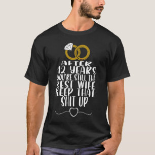 Camiseta Pareja Matrimonial Para Hombres 12 Años