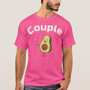 Camiseta Pareja Mujeres Aguacate Pareja