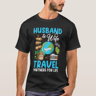 Camiseta Pareja Pareja Pareja Pareja Esposo Y Esposa Viajer