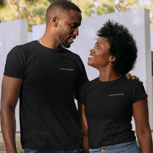 Camiseta Pareja personalizada con fecha en números romanos
