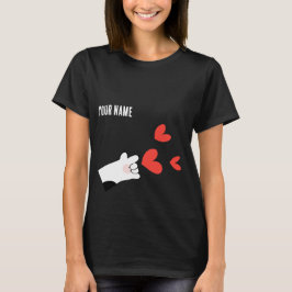 Camiseta Pareja personalizado Set Love Beam