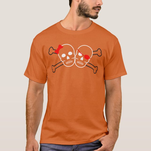 Camiseta pareja pirata (Anverso)
