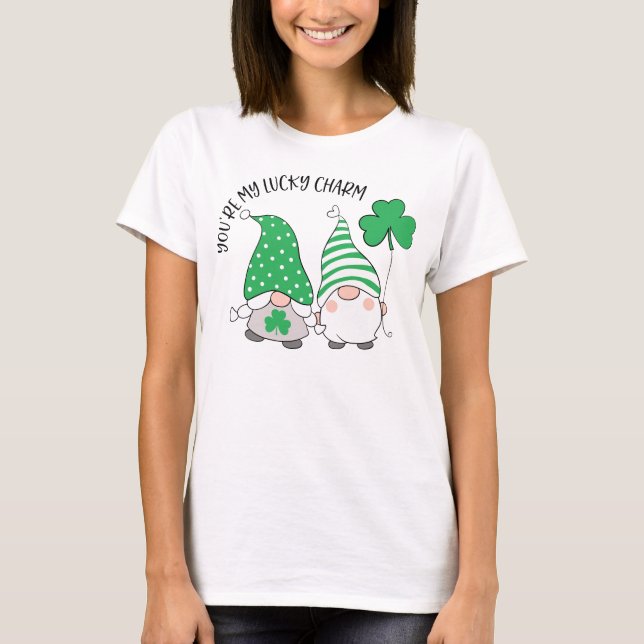 Camiseta pareja que coincide con el día de St Patricks, ere (Anverso)