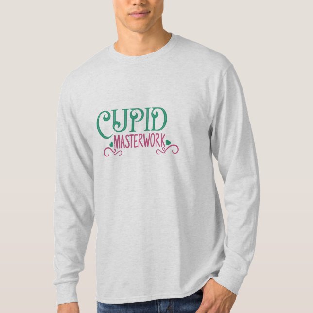 Camiseta Pareja Regalo Cupido Masterwork (Anverso)