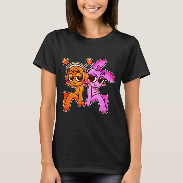 Camiseta ¡Pareja Sprunky de Oren X Nki! _ Simon Funbot Comf (Anverso)