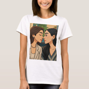 Camiseta Pareja tailandesa ENGLOT: Engfa y Charlotte SML