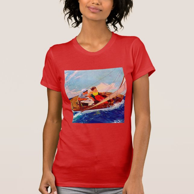 Camiseta Pareja Vela de R.J. Cavaliere (Anverso)