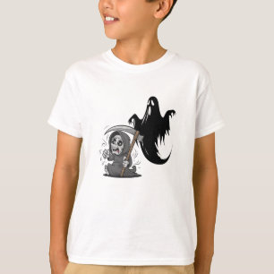 Camiseta Pareja y fantasma espantados.