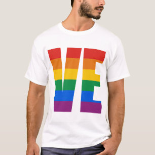 CAMISETA PAREJAS AMAN LETRAS - HAGAN