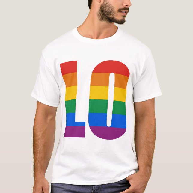 CAMISETA PAREJAS AMAN LETRAS - LO (Anverso)