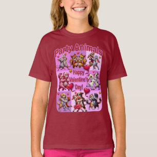 Camiseta Parejas bailarinas el día de San Valentín "Animale
