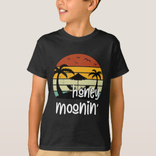 Camiseta Parejas Casadas Coincidentes Luna de Miel en Vacac