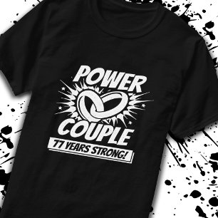 Camiseta Parejas casadas con 77 años de edad