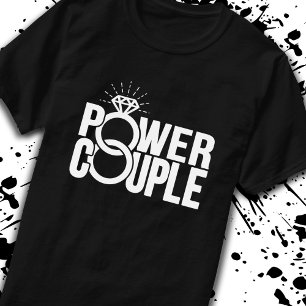 Camiseta Parejas casadas con citas comprometidas Nueva rela