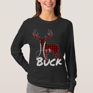 Camiseta Parejas coincidentes Navidades Pajamas Buffalo Pla