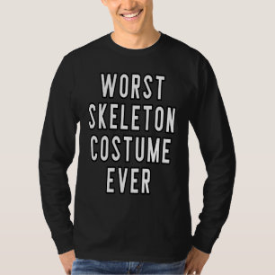 Camiseta Parejas Costume de Halloween Peor Costuma De Esque