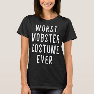 Camiseta Parejas Costume de Halloween Peor Costume De Mobst