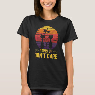 Camiseta Parejas de gato que no se preocupan mamá de gatos