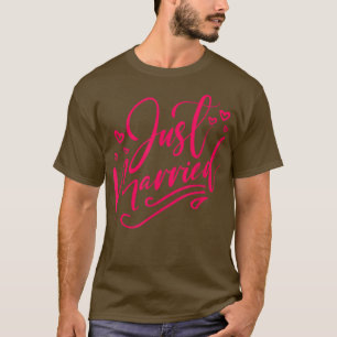 Camiseta Parejas de luna de miel divertidas recién casadas