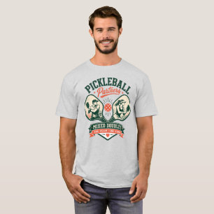 Camiseta Parejas de Pickleball Dobles Mixtos