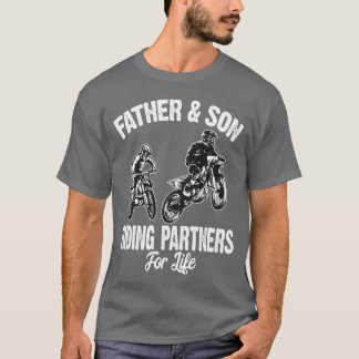 Camiseta Parejas De Viaje De Padre E Hijo Para Bicicleta De