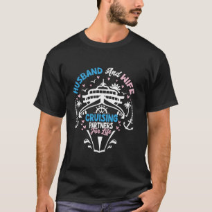 Camiseta Parejas divertidas Cruise 2024 Vacation Husband an