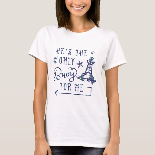 Camiseta Parejas Esposa Esposa Esposa Cute vacaciones de cr (Anverso)