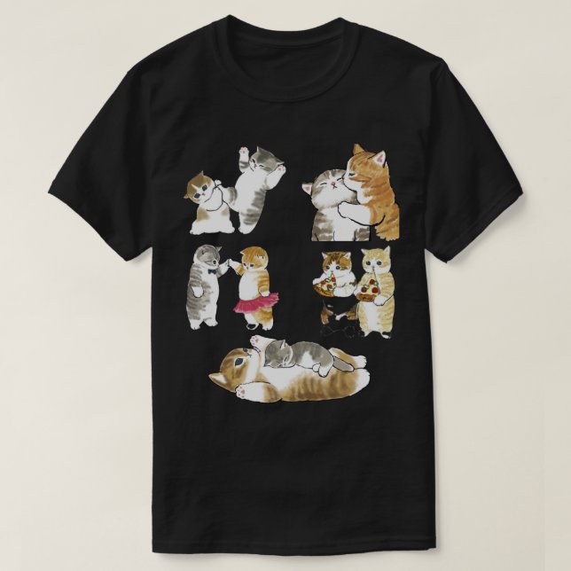 Camiseta parejas lindas de Mofu Sand (Diseño del anverso)