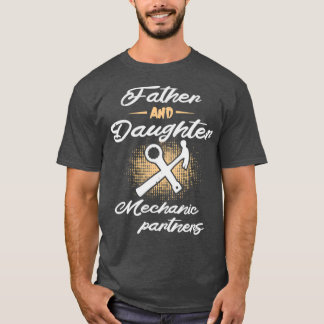 Camiseta Parejas mecánicas de padre e hija
