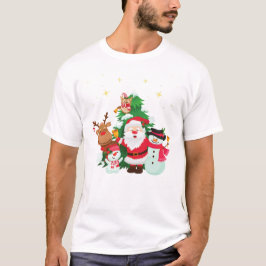 Camiseta Parejas Navidades que coinciden con el conjunto de