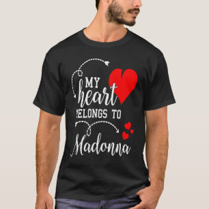 Camiseta Parejas que coinciden con mi corazón pertenecen a