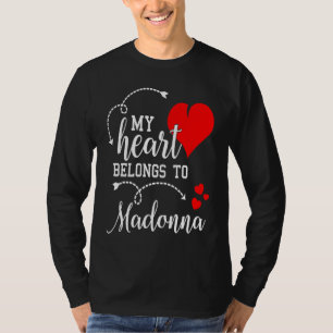 Camiseta Parejas que coinciden con mi corazón pertenecen a 
